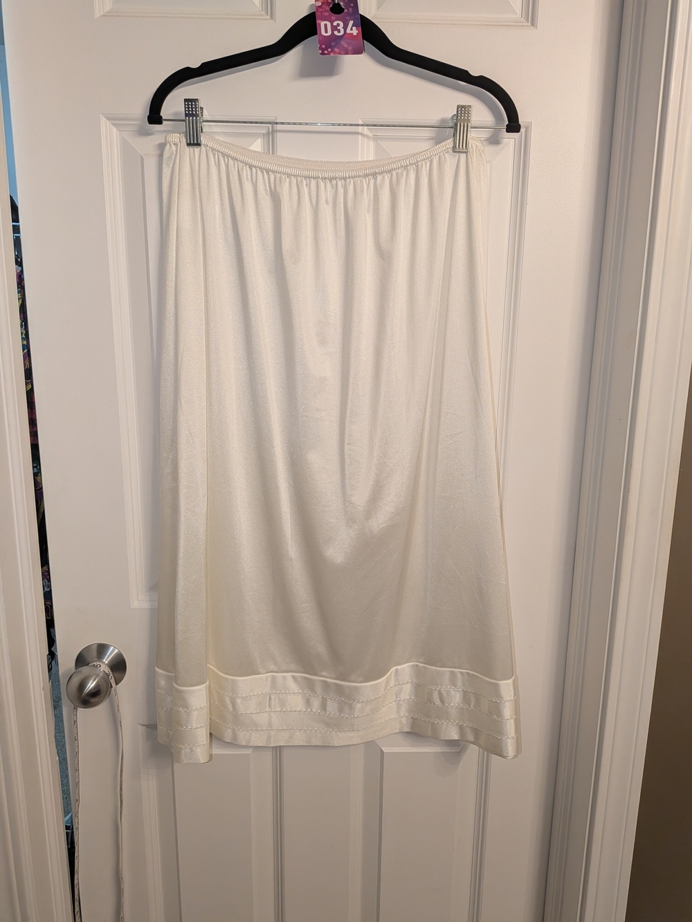 Velrose Women's Cream Half Slip Skirt - Classic Underskirt